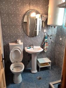 Bilik mandi di Chalet Kovačević