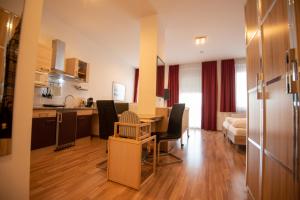 Кухня или кухненски бокс в City Appartements Weiz
