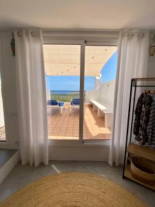 Ein allgemeiner Meerblick oder ein Meerblick von der Ferienwohnung aus