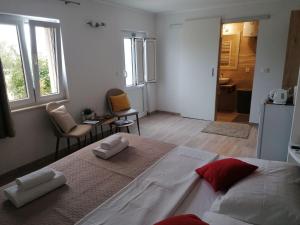 Posteľ alebo postele v izbe v ubytovaní Room ALFA