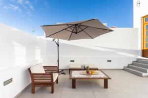 Balkon lub taras w obiekcie Home2Book Spectacular Studio Los Silos, Terrace