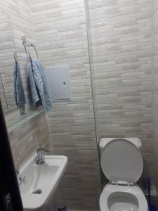Een badkamer bij Centre