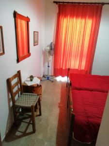Posezení v ubytování Kastraki Villas