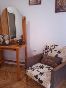 Postel nebo postele na pokoji v ubytování Apartman Breza