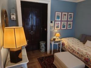Postel nebo postele na pokoji v ubytování Ettore Manni B&B