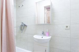 Et badeværelse på Metalist stadium district