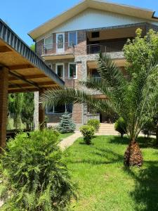 Jardí fora de Guest House Shekvetili
