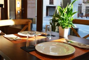 En restaurant eller et andet spisested på Encanto Tarazona