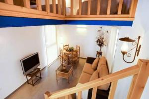 Televízia a/alebo spoločenská miestnosť v ubytovaní Finca El Altabacar - Casa Rural - Playa