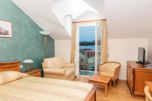 Posezení v ubytování Hotel Spongiola