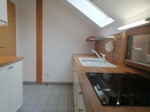 A kitchen or kitchenette at Appartement Moni / Golf & Ski - TOP 9