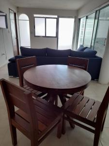 Posezení v ubytování Casa con alberca en el centro de Puerto Progreso