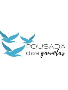 a logo for a pocomadagas gazebo at Pousada das Gaivotas in Guaibim