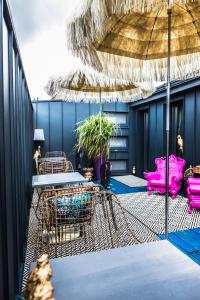 Posezení v ubytování Boutique Hotel Massimos