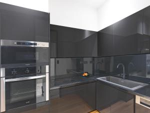 A kitchen or kitchenette at 5 star lux suite in Kolonaki.