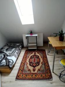Posteľ alebo postele v izbe v ubytovaní Apartment Telč Hradecka