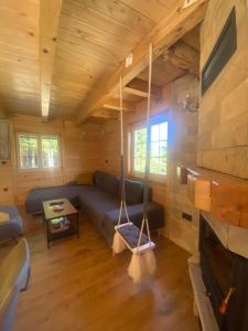 TV a/nebo společenská místnost v ubytování Luxury Villa HORSE RIVER