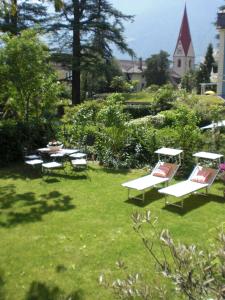 A garden outside Residence Diana