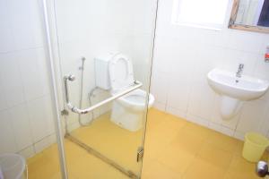 Koupelna v ubytování Altius Nest Hotel