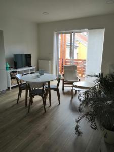 TV a/nebo společenská místnost v ubytování Znojmo apartmány