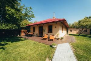 Vonkajšia záhrada v ubytovaní Holiday house Liptovský Ján