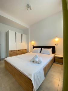 Cama o camas de una habitación en Apartment Luna Rossa