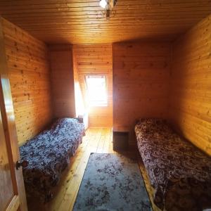 Cama o camas de una habitación en Частный дом