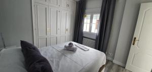 Posteľ alebo postele v izbe v ubytovaní Rooftop Casa Botes