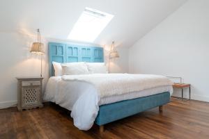 Edouard & Louise - Chambres d'hôtes客房内的一张或多张床位
