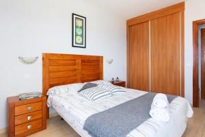 Postel nebo postele na pokoji v ubytování Paradise Beach Suite