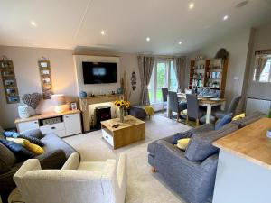 Et tv og/eller underholdning på Meadow Lodge