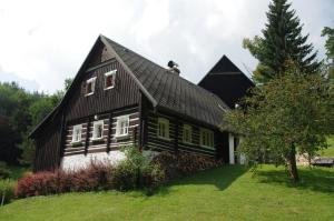 Zahrada ubytování Chalupa Skalka