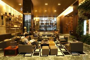Istumisnurk majutusasutuses Hotel Day Plus Teascape