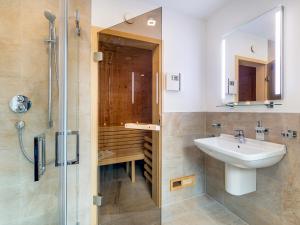 Ένα μπάνιο στο Haus Nordlicht