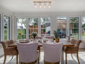 Χώρος καθιστικού στο Haus Nordlicht