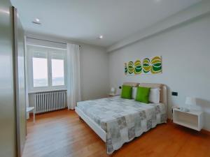 Postel nebo postele na pokoji v ubytování Apartment AL34