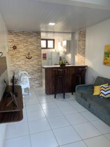 Kuchyň nebo kuchyňský kout v ubytování Village Shalom Porto de Sauípe- BA