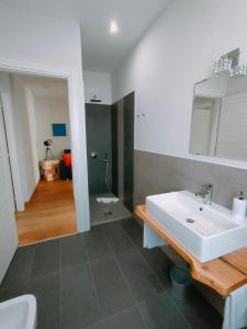 Koupelna v ubytování Apartment AL34