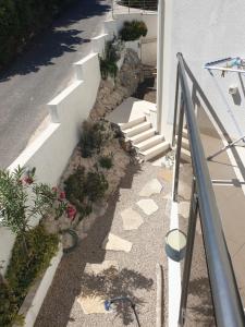 a set of stairs leading up to a house at Luxury apartment Korcula - Villa Sunny Days in Korčula