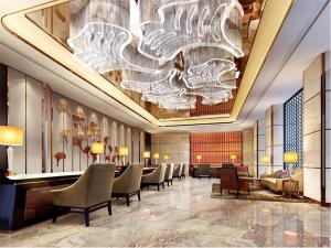 Ruang duduk di Chengdu CYNN Hotel
