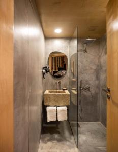Kúpeľňa v ubytovaní Story Studio Piódão