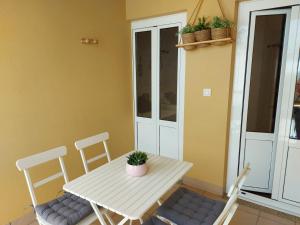 A balcony or terrace at Ultreia
