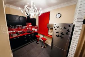 Kuchyň nebo kuchyňský kout v ubytování PaulMarieApartments on Sovetskaya + 5 fotografií