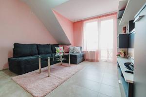 אזור ישיבה ב-New & Comfortable home in Blagoevgrad center