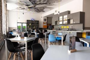Posezení v ubytování Hostel Downtown