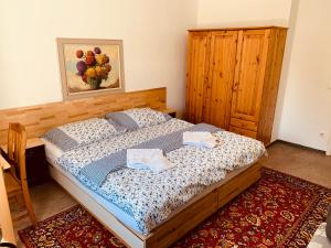 Posteľ alebo postele v izbe v ubytovaní Schöneben Apartment Zollhaus