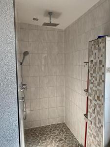Koupelna v ubytování FeWo Weitblick