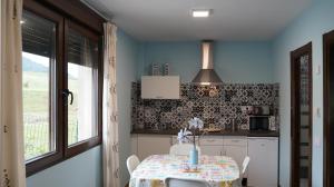 Una cocina o zona de cocina en Apartamentos Rurales Sobremazas