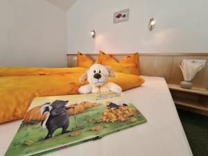 Postel nebo postele na pokoji v ubytování Appartement Skorpion