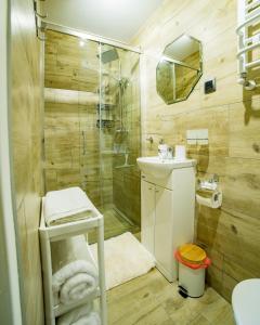 Kúpeľňa v ubytovaní Apartamenty Niebo